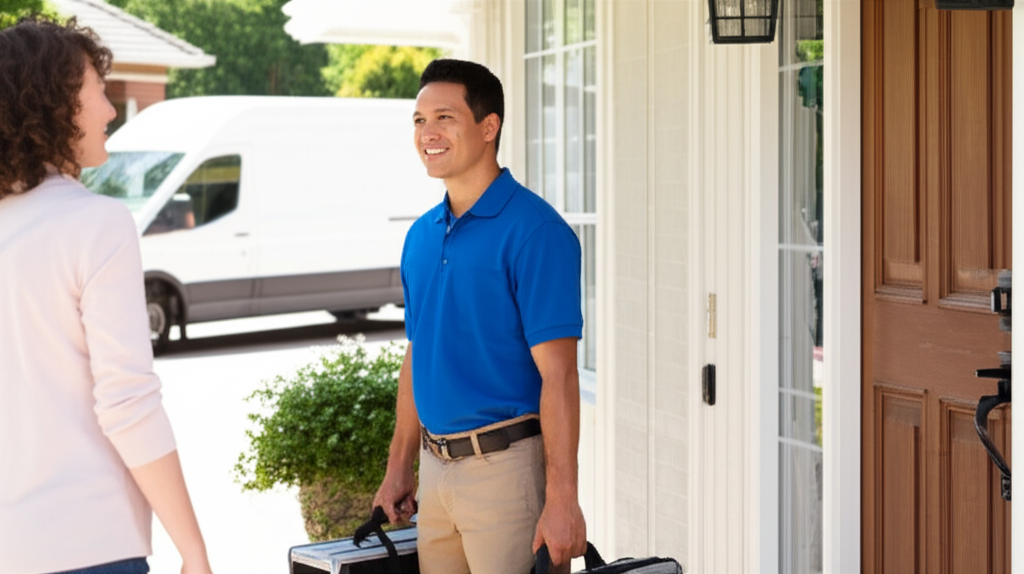 Professional appliance technician serving local area